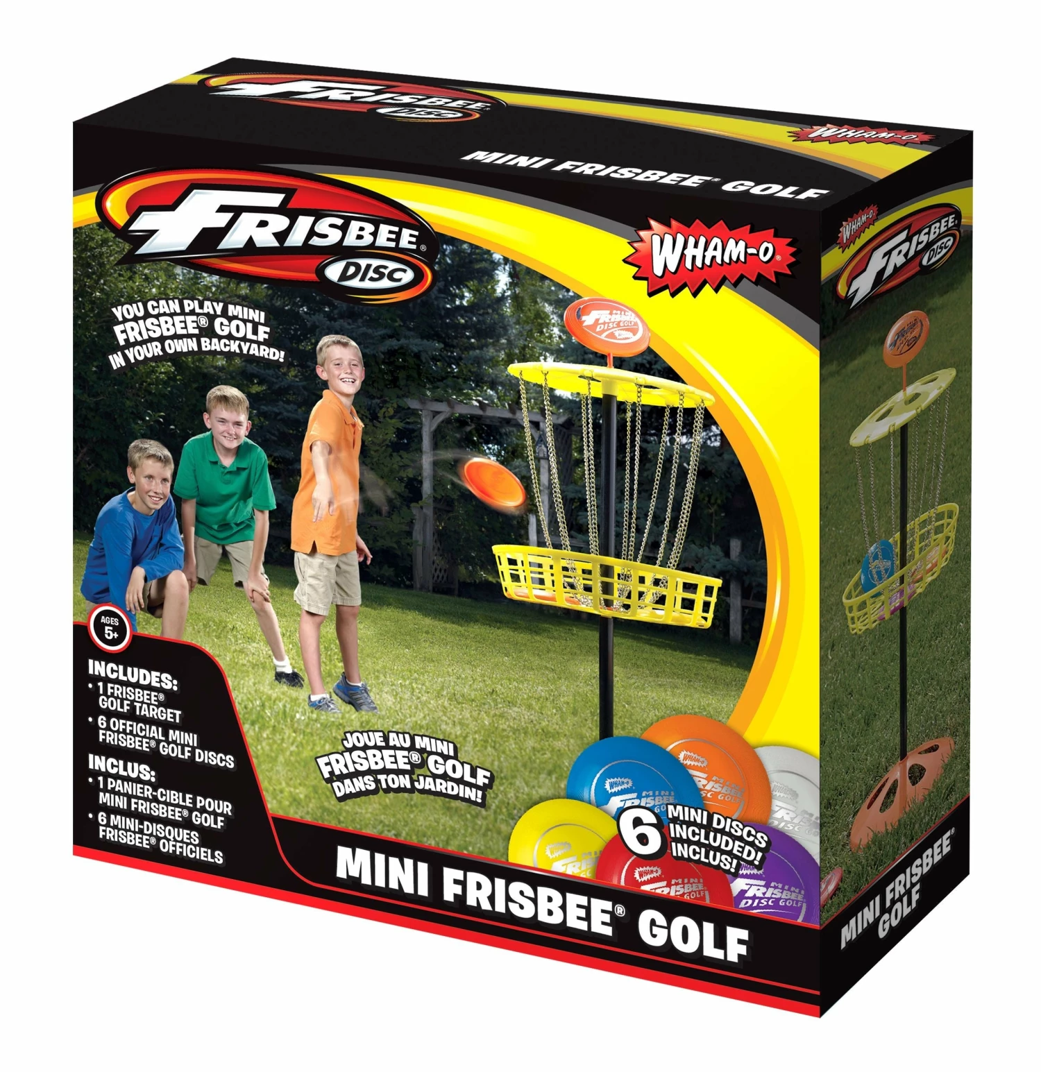 WHAM-O MINI FRISBEE GOLF SET 3 WHAM-O MINI FRISBEE GOLF SET
