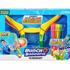 ZURU BUNCH O BALLOONS NEON SLINGSHOT WITH 100 BALLOONS