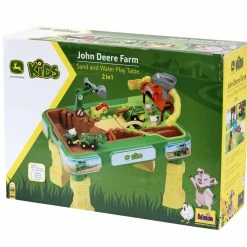 JOHN DEERE FARM SAND AND WATER PLAY TABLE 2 IN1