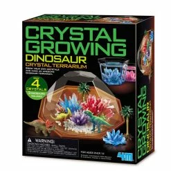 4M CRYSTAL GROWING DINOSAUR CRYSTAL TERRARIUM