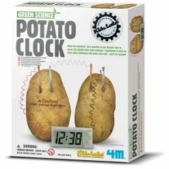 4M GREEN SCIENCE POTATO CLOCK