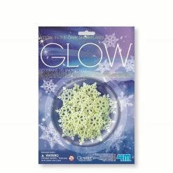 4M GLOW IN THE DARK SNOWFLAKES