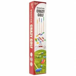 Toyworld GARDEN GAMES WOODEN CRAZY GOLF