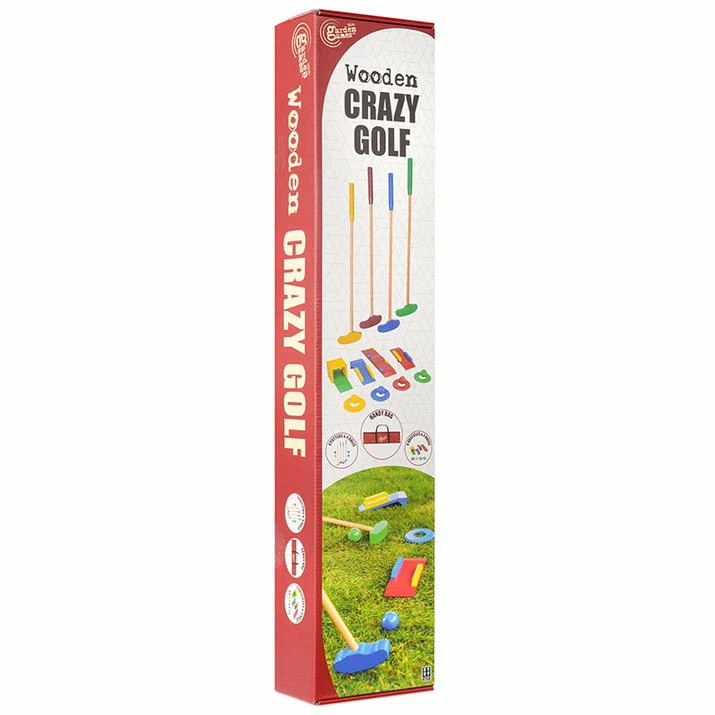 Toyworld GARDEN GAMES WOODEN CRAZY GOLF 3 Toyworld GARDEN GAMES WOODEN CRAZY GOLF