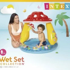 INTEX MUSHROOM BABY POOL -Mathematics Shop 57114NP pkg 2022 300 result