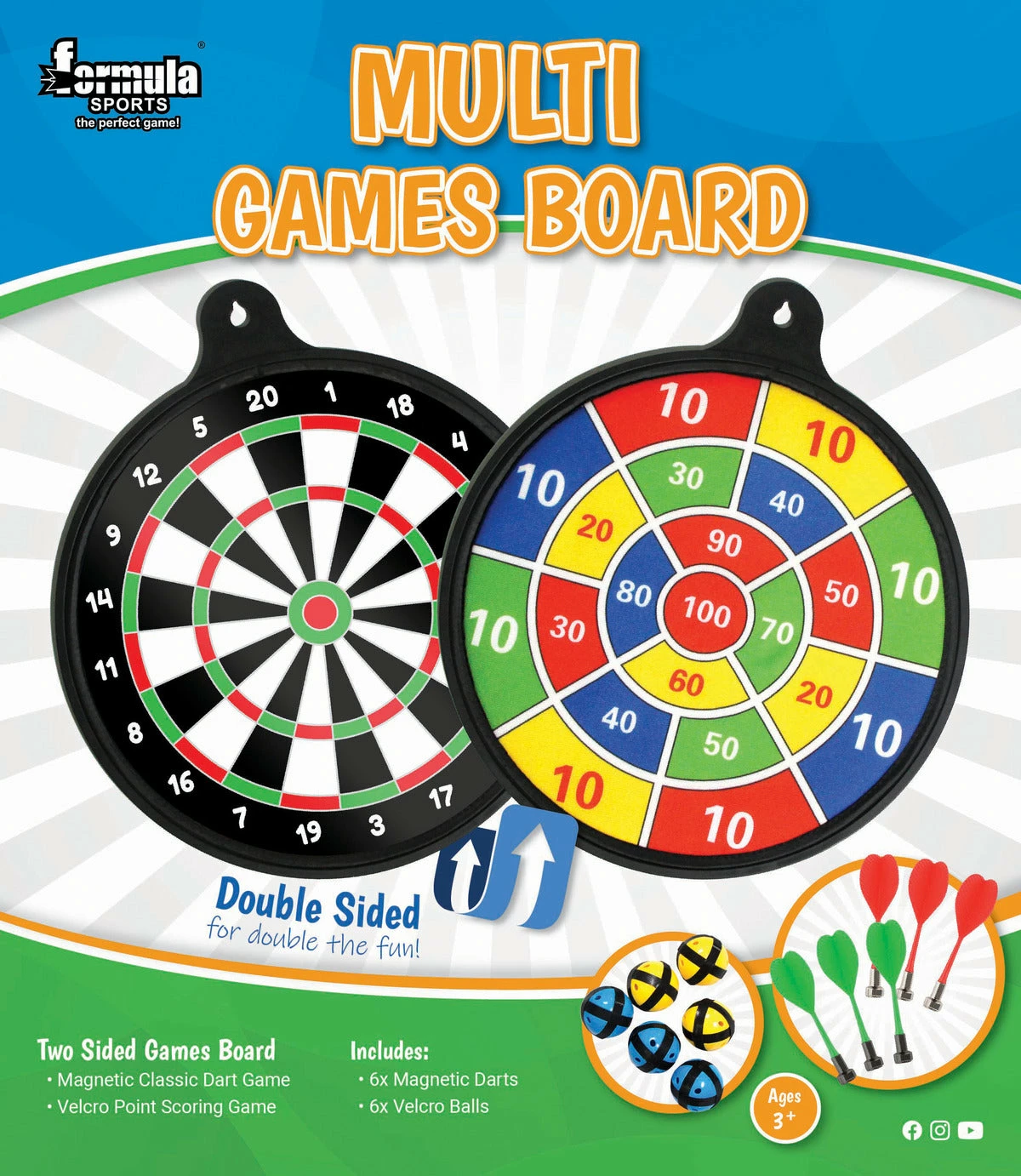 FORMULA SPORTS MULTI GAMES BOARD 3 FORMULA SPORTS MULTI GAMES BOARD