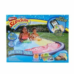 WHAM-O SLIP N SLIDE DOUBLE WAVE RIDER WITH BONUS SLIDE BOOGIES