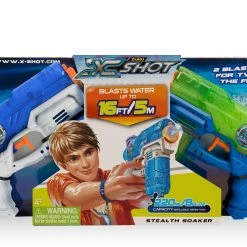Zuru XSHOT WATER BLASTER - STEALTH SOAKER TWIN PACK