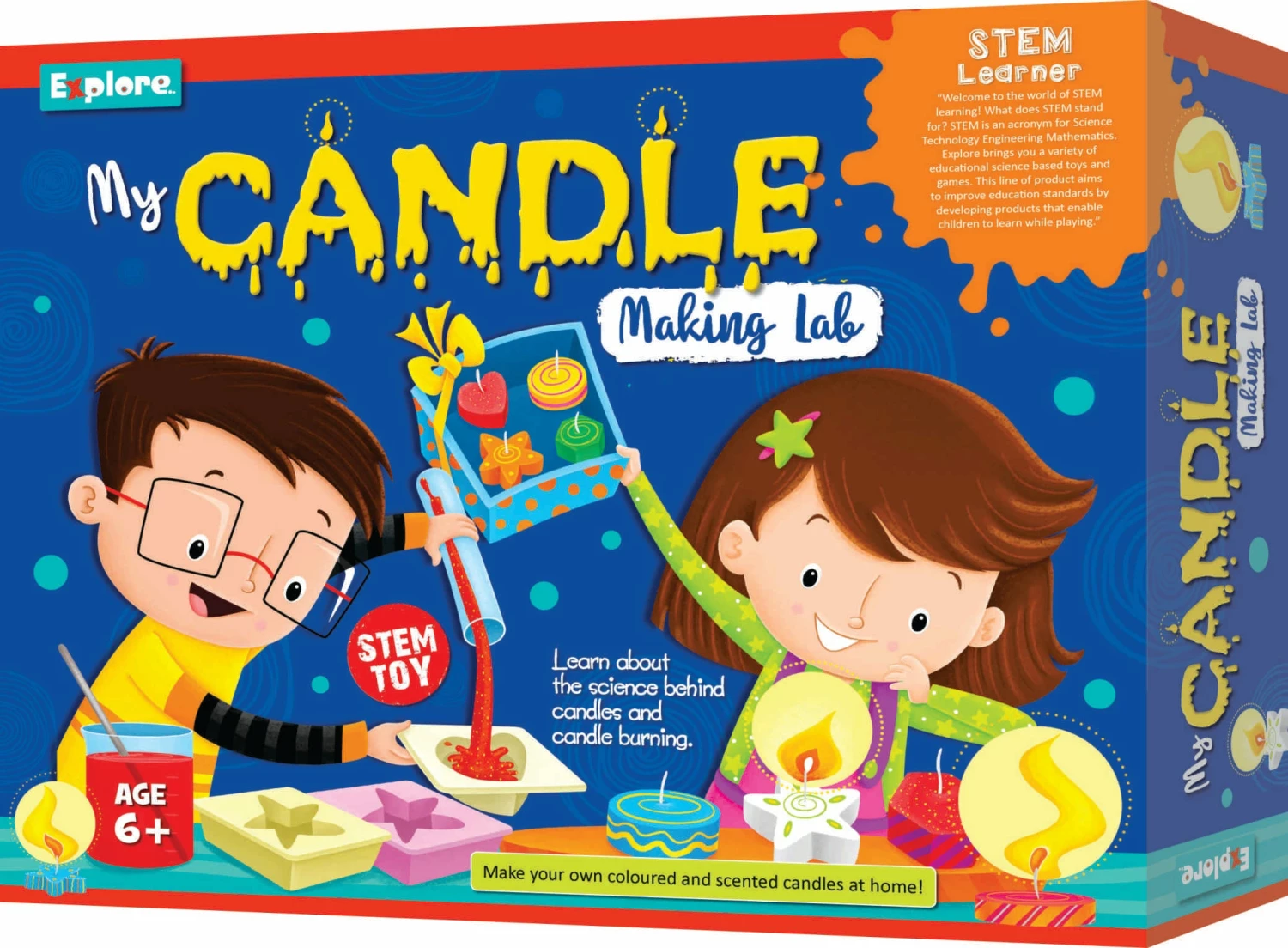 Toyworld EXPLORE MY CANDLE MAKING LAB 3 Toyworld EXPLORE MY CANDLE MAKING LAB