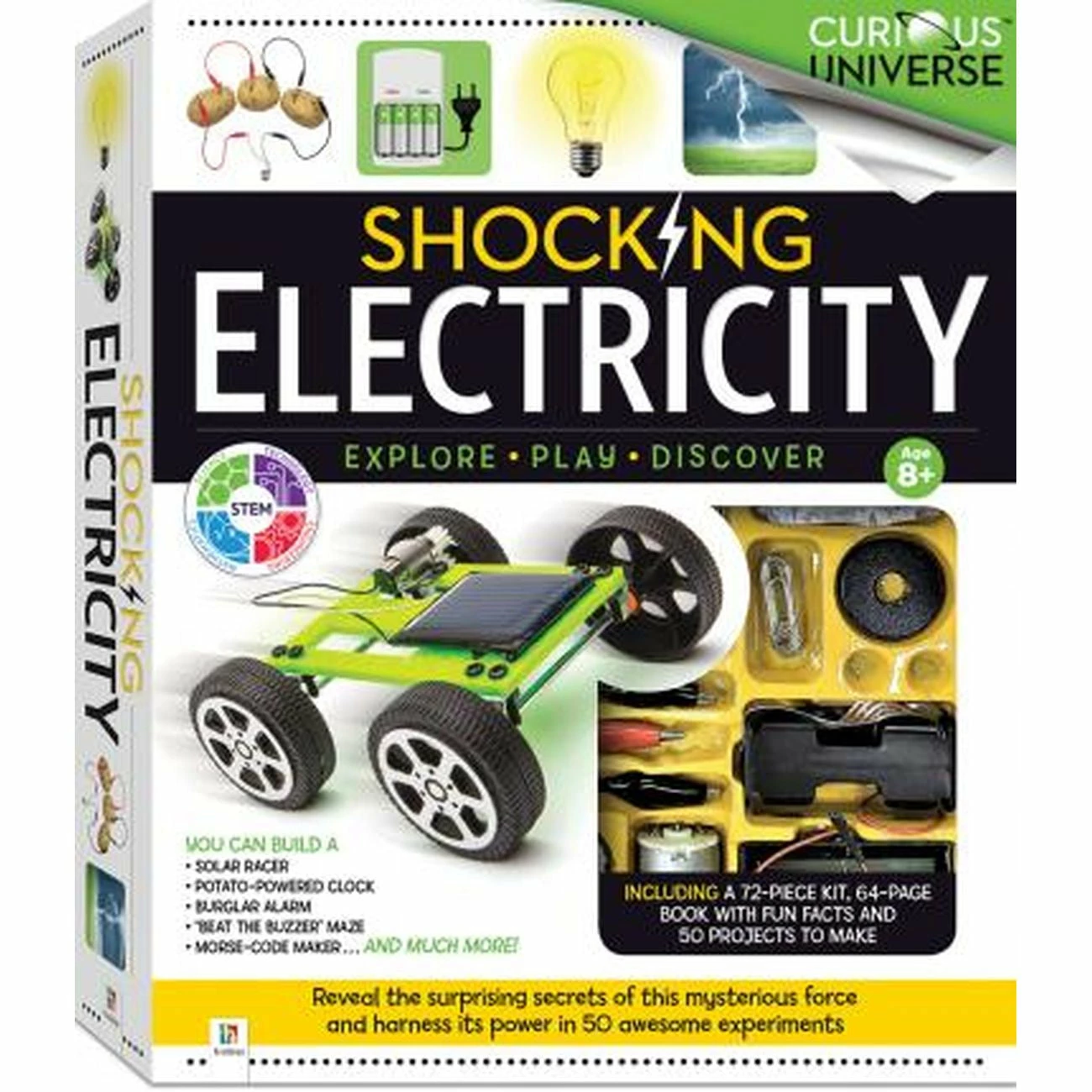 HINKLER CURIOUS UNIVERSE SCIENCE SHOCKING ELECTRICITY BOX SET 3 HINKLER CURIOUS UNIVERSE SCIENCE SHOCKING ELECTRICITY BOX SET