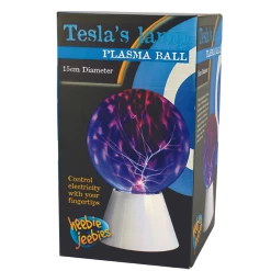 HEEBIE JEEBIES TESLA LAMP PLASMA BALL 15CM