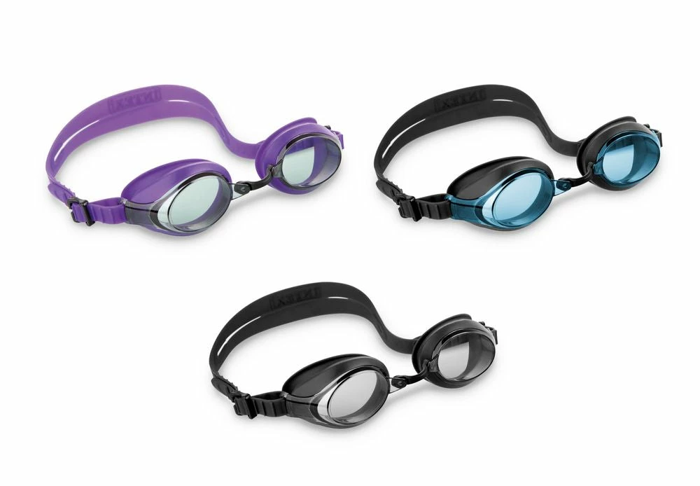 INTEX SILICONE SPORT RACING GOGGLES ASSORTED STYLES - Image 4