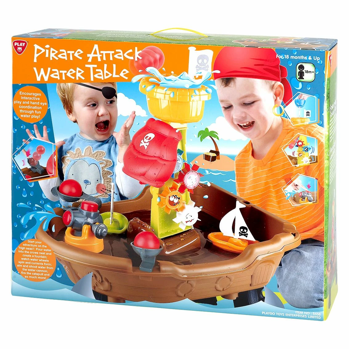 PLAYGO TOYS ENT LTD PLAYGO TOYS ENT. LTD. PIRATE ATTACK WATER TABLE 4 PLAYGO TOYS ENT LTD PLAYGO TOYS ENT. LTD. PIRATE ATTACK WATER TABLE - Image 2