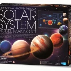 4M 3-DIMENSIONAL GLOW-IN-THE-DARK SOLAR SYSTEM MODEL MAKING KIT