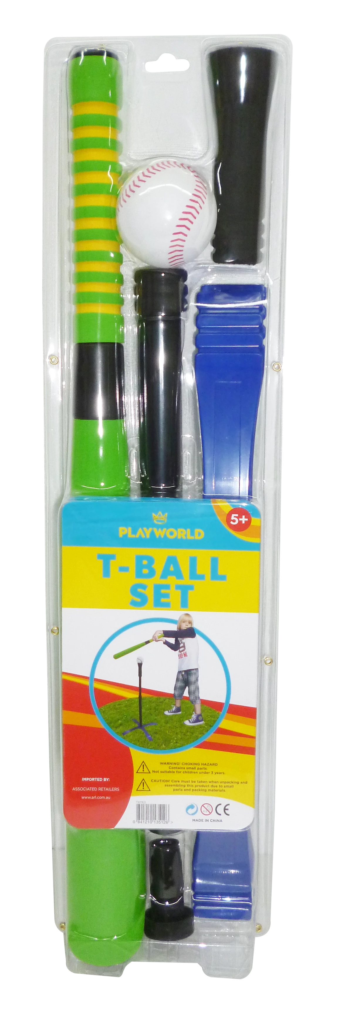 PLAYWORLD T-BALL SET 3 PLAYWORLD T-BALL SET