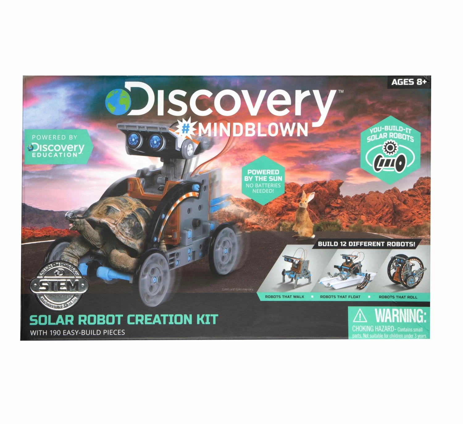 DISCOVERY SOLAR ROBOT CREATION KIT 3 DISCOVERY SOLAR ROBOT CREATION KIT