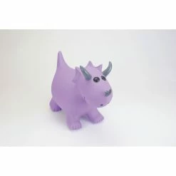 HAPPY HOPPERZ PURPLE TRICERATOPS SMALL